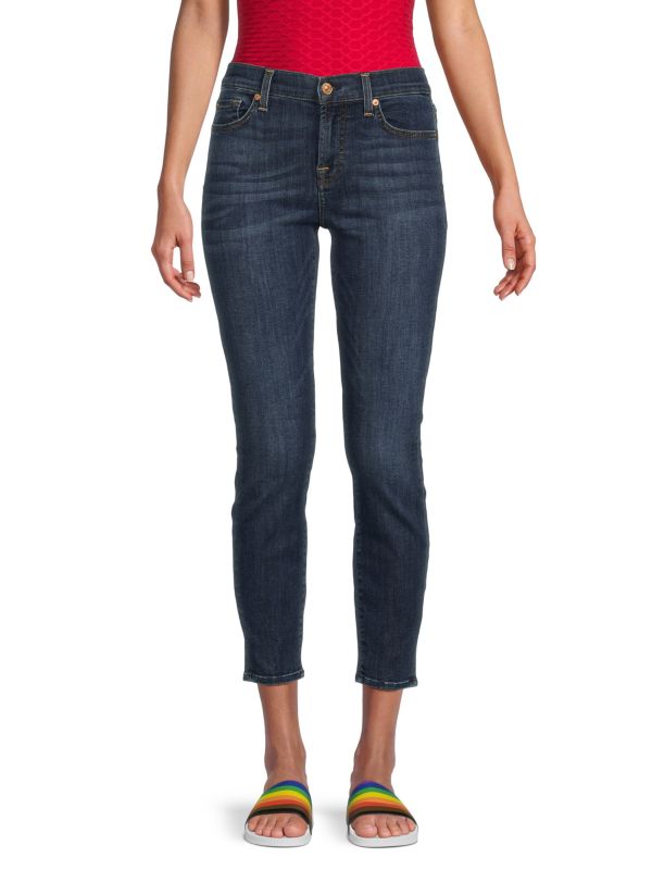 7 For All Mankind ?Gwenevere Ankle Skinny Jeans